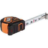 Magnetic Double-Hook Tape Measure, 25', Imperial Graduations Auto-Cam