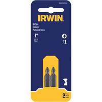 Embouts de tournevis &agrave; ins&eacute;rer, Phillips, #1, Prise 1/4" Auto-Cam