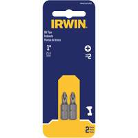 Embouts de tournevis &agrave; ins&eacute;rer, Phillips, #2, Prise 1/4" Auto-Cam