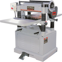 Planer with Spiral Cutterhead, 56-1/2" W x 40" L x 42" H, 5000 RPM No Load Speed Auto-Cam