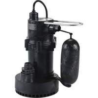 Pompe de puisard de série 5.5, 35 gal./min, 115 V, 3,5 A, 1/4 CV UAK135 | Auto-Cam