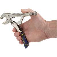 Vise-Grip<sup>®</sup> Fast Release™ 7WR Locking Pliers with Wire Cutter, 7" Length, Curved Jaw UAK287 | Auto-Cam