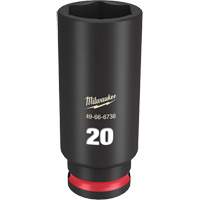 Shockwave Impact Duty Socket, Impact, 2 mm, 3/8" Drive, 6 Points, Deep Auto-Cam