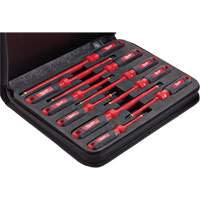 Insulated Screwdriver Set with EVA Foam Case, 10 Pcs. Auto-Cam