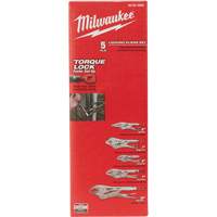 Torque Lock Locking Pliers Kit, 5 Pieces Auto-Cam