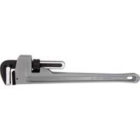 Pipe Wrench, 3" Jaw Capacity, 24" Long, Ergonomic Handle Auto-Cam