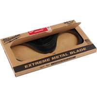 Extreme Metal Band Saw Blades, High Speed Steel, 30-9/16" L x 1/2" W x 0.02" Thick, 8/10 TPI Auto-Cam