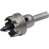 One-Piece Carbide Hole Cutters, 1-7/32", 3/16" Depth of Cut Auto-Cam