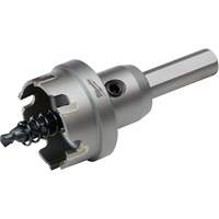 One-Piece Carbide Hole Cutters, 1-1/4", 3/16" Depth of Cut Auto-Cam