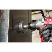 One-Piece Carbide Hole Cutters, 2-1/2", 3/16" Depth of Cut Auto-Cam