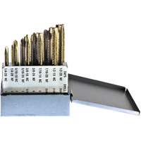 Jeu de tarauds Drillco, 10 morcea Auto-Cam