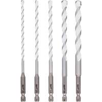 Shockwave Multi-Material Drill Bit Set, 5 Pieces, Carbide Auto-Cam