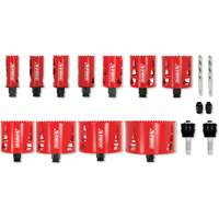 Ensemble de scie-cloche bim&eacute;tallique de plombier, 17 morceaux Auto-Cam