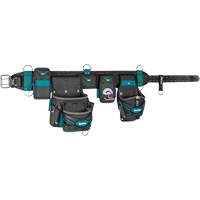 TH3 Ultimate Heavyweight Tool Belt Set, Polyester, Blue/Grey Auto-Cam