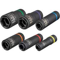 Jeu de douilles 2-en-1 6 mcx, 6 Mcx, Chocs, Profond Auto-Cam