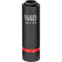 Douille 2-en-1, Chocs, 7/16", Prise 5/8", 6 pans Auto-Cam