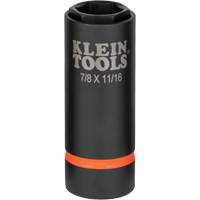 Douille 2-en-1, Chocs, 6 pans Auto-Cam