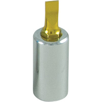 Gold Tip Screwdriver Bit, Slot, 5/32", 1/4" Drive Auto-Cam