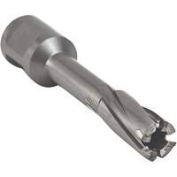Core Cut Annular Cutter with Weldon Shank, 12 mm Diameter, Carbide, 55 mm Depth of Cut, 3/4" Shank Auto-Cam