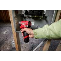 M12 Fuel Hex Impact Driver Kit, 1/4", 1500 in-lbs Max. Torque, 12 V, Lithium-Ion Auto-Cam