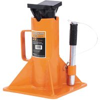 878B Heavy-Duty Jack Stand, Locking Pin, 22 Ton(s) Capacity, 13-3/4" - 19-3/4" H Auto-Cam