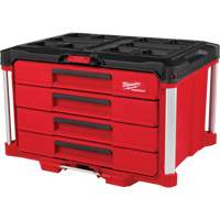 Boîte à outils avec 4 tiroirs PackOut<sup>MC</sup>, 22-1/5" la x 14-3/10" h, Rouge UAW031 | Auto-Cam
