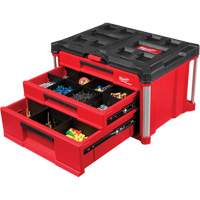 Boîte à outils avec 3 tiroirs PackOut<sup>MC</sup>, 22-1/5" la x 14-3/10" h, Rouge UAW032 | Auto-Cam