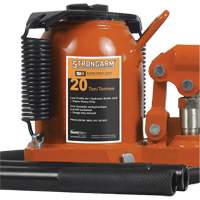 Air Assist Bottle Jacks, 20 Ton(s), Air Hydraulic Auto-Cam