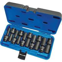 Jeux de douilles universelles, 10 Mcx, Chocs, Prise de 3/8", Profond Auto-Cam