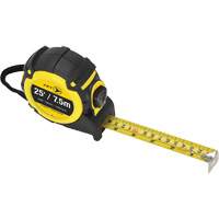 JLTM-425SM Tape Measures, 1" x 25', Metric & Imperial Graduations Auto-Cam