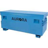 Jobsite Tool Box, 60" x 24" x 27-1/2", Steel, Blue Auto-Cam