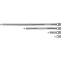 Jeu de rallonges prise, Prise de 3/8", Fini Chrome, 4 M Auto-Cam