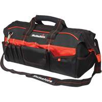 Sacs &agrave; outils pour ouvrier 20", Polyester balistique, Noir/Rouge Auto-Cam