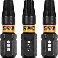 Forets pour tournevis &agrave; chocs FLEXTORQ 3 mcx, Torx, T-25, Prise 1/4" Auto-Cam