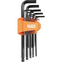 L-Style Ball-End Hex Key Wrench Set, 12 Pcs., Imperial Auto-Cam