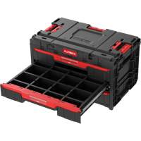 Arx&reg; 3-Drawer Toolbox, 23-1/10" x 15" x 13-2/5", Black Auto-Cam