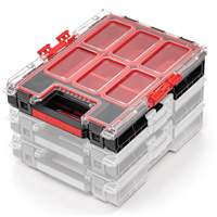 Arx Medium Organizer with Bins, 10-3/10" x 14-3/10" x 3", Black Auto-Cam