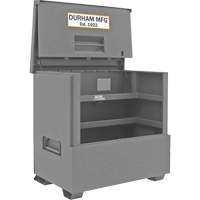 Coffre de style piano pour le chantier de 38,3 pi3, 48-1/2" la x 33-7/8" p x 49-7/16" h, Gris Auto-Cam