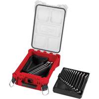 Wrench Set with PackOut Compact Organizer, Combination, 15 Pieces, Metric Auto-Cam
