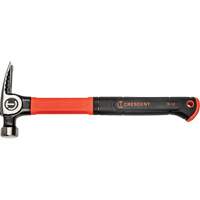 General Purpose Hammer, 16 oz., Fibreglass/Cushion Handle, 14" L Auto-Cam