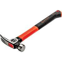 General Purpose Hammer, 16 oz., Fibreglass/Cushion Handle, 14" L Auto-Cam