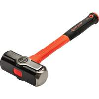 Fiberglass Engineer Hammer, 4 lbs Head Weight, 14" L Auto-Cam