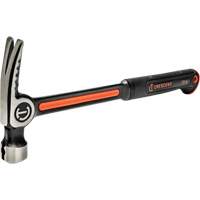 Steel Milled-Face Framing Hammer, 22 oz., Solid Steel Handle, 16" L Auto-Cam