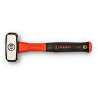 Drilling Hammer, 2 lbs., Cushion/Fibreglass Handle, 4" L Auto-Cam