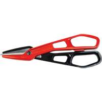 Lightweight Aluminum Tinner Snips, 3" Cut Length, Straight Cut Auto-Cam