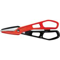 Lightweight Aluminum Tinner Snips, 3" Cut Length, Straight Cut Auto-Cam