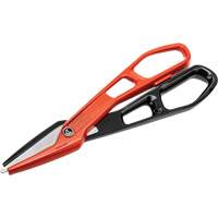 Lightweight Aluminum Tinner Snips, 3" Cut Length, Straight Cut Auto-Cam