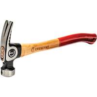 Milled-Face Framing Hammer, 22 oz., Wood Handle, 18" L Auto-Cam