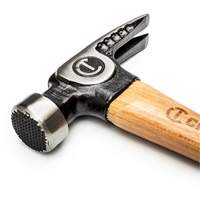 Milled-Face Framing Hammer, 22 oz., Wood Handle, 18" L Auto-Cam