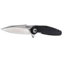 Harpoon Blade Composite Handle Pocket Knife, 3-1/2" Blade, Steel Blade, Plastic Handle Auto-Cam